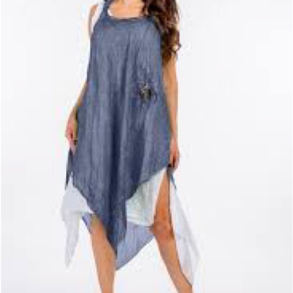 Italian twin pieces  Long cotton raw Moda